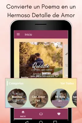 Poemas de Amor y Sentimientos android App screenshot 12