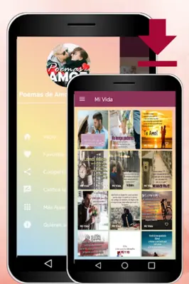 Poemas de Amor y Sentimientos android App screenshot 6
