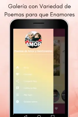 Poemas de Amor y Sentimientos android App screenshot 8